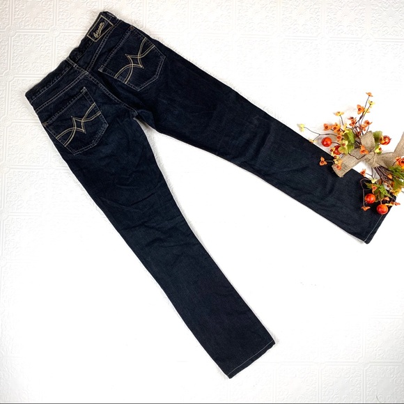 Biscote Slim Straight Black Jeans SZ 36 (French) - Picture 4 of 6